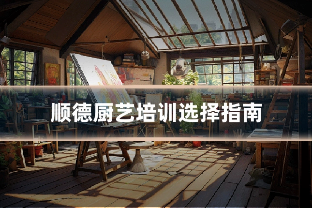 顺德厨艺培训选择指南