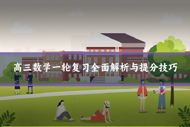 高三数学一轮复习全面解析与提分技巧