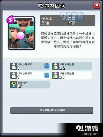 皇室战争绿林团伙攻略