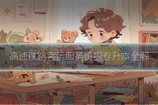 高速铁路客运服务统招专升本全解