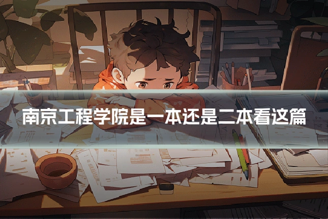 南京工程学院是一本还是二本看这篇