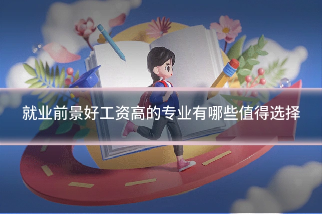 就业前景好工资高的专业有哪些值得选择