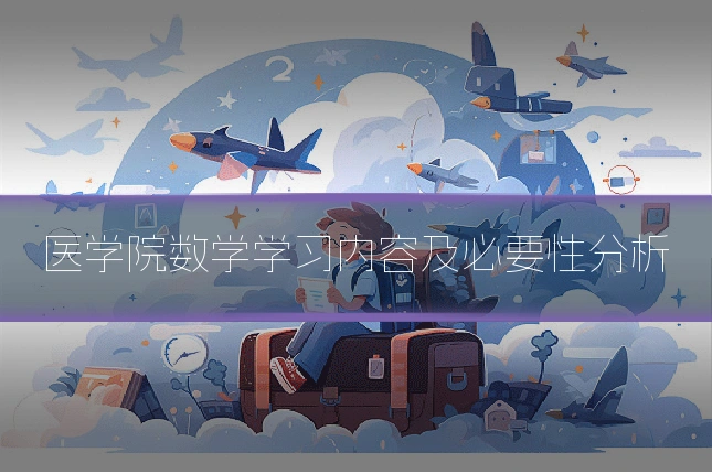 医学院数学学习内容及必要性分析