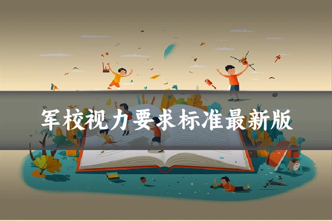 军校视力要求标准最新版