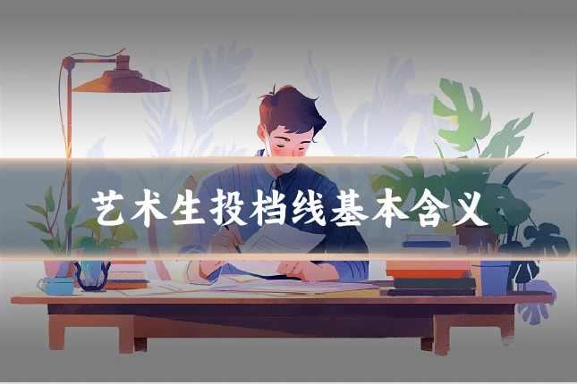 艺术生投档线基本含义