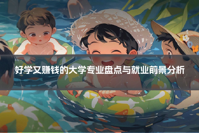 好学又赚钱的大学专业盘点与就业前景分析
