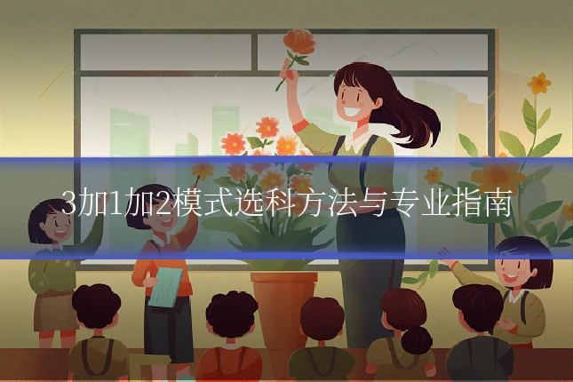 3加1加2模式选科方法与专业指南