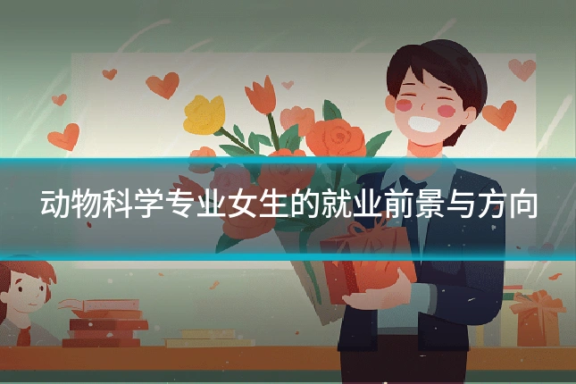 动物科学专业女生的就业前景与方向