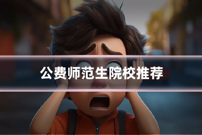 公费师范生院校推荐
