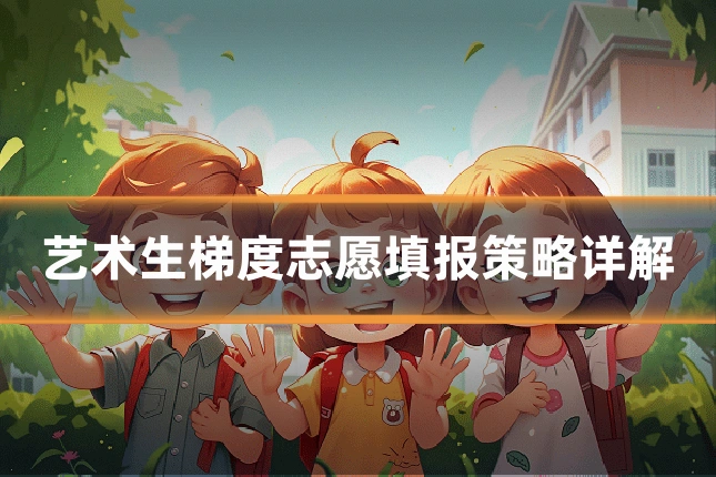 艺术生梯度志愿填报策略详解