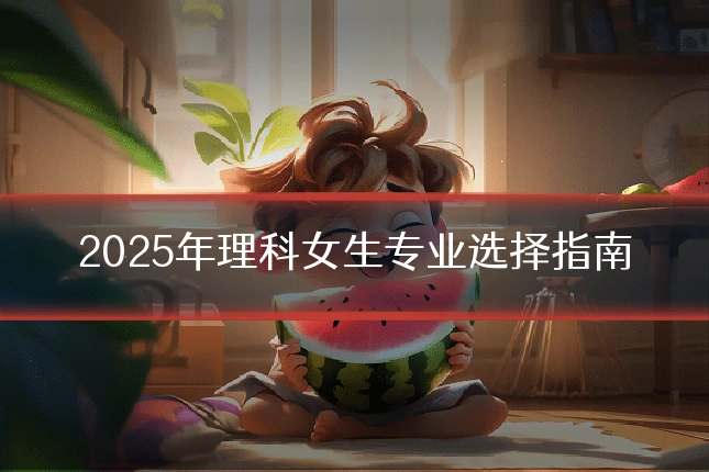 2025年理科女生专业选择指南