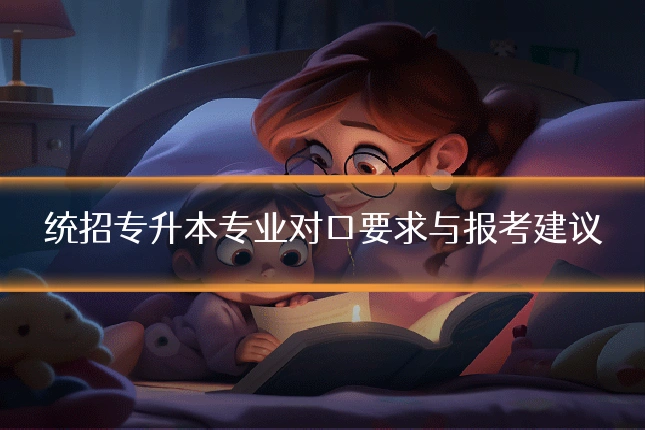 统招专升本专业对口要求与报考建议