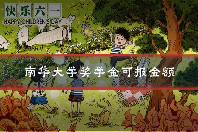 南华大学奖学金可报金额