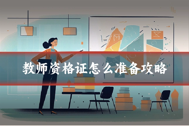 教师资格证怎么准备攻略