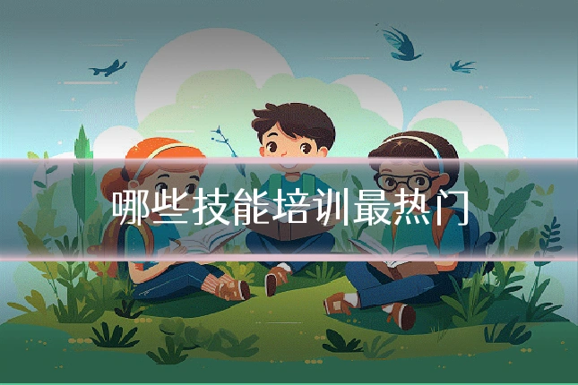哪些技能培训最热门