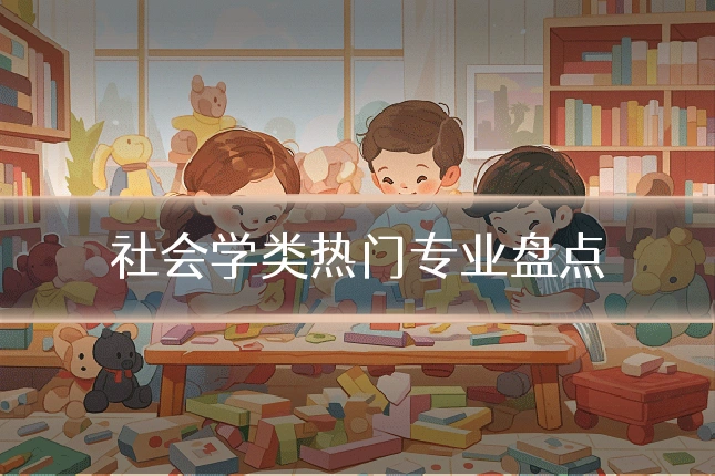 社会学类热门专业盘点