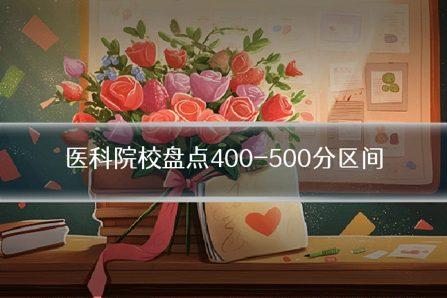 医科院校盘点400-500分区间