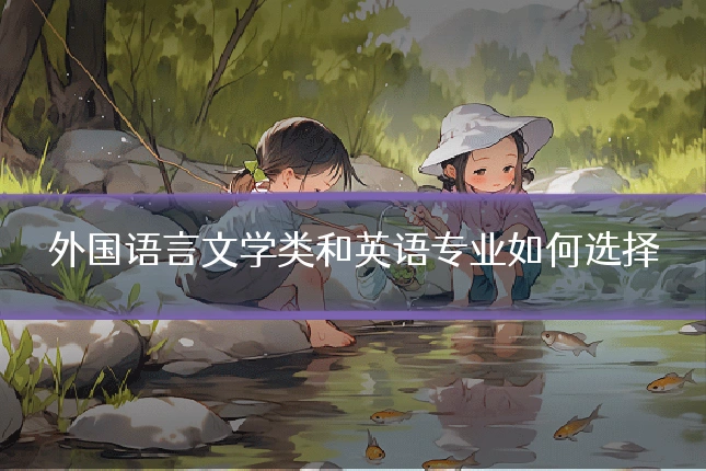 外国语言文学类和英语专业如何选择