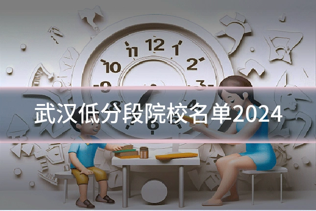 武汉低分段院校名单2024