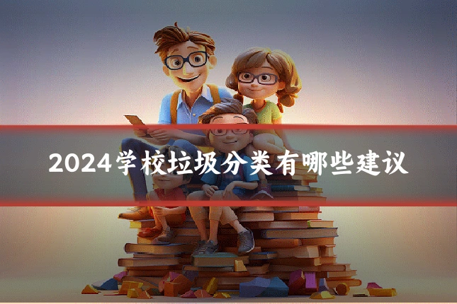 2024学校垃圾分类有哪些建议