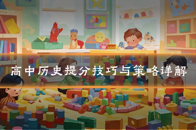 高中历史提分技巧与策略详解