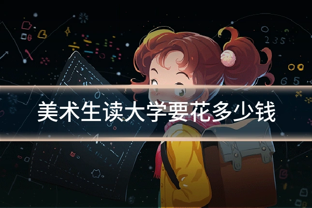 美术生读大学要花多少钱