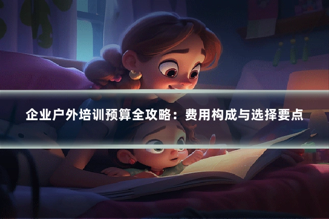 企业户外培训预算全攻略：费用构成与选择要点