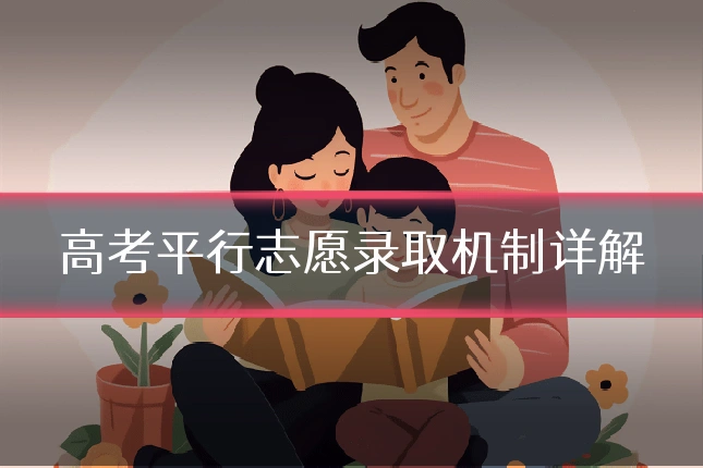 高考平行志愿录取机制详解