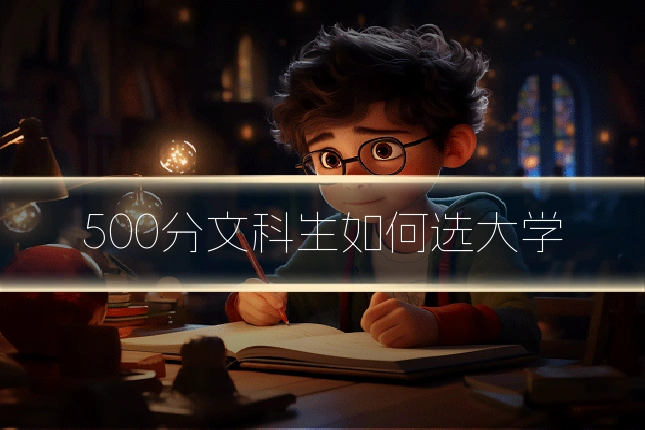 500分文科生如何选大学