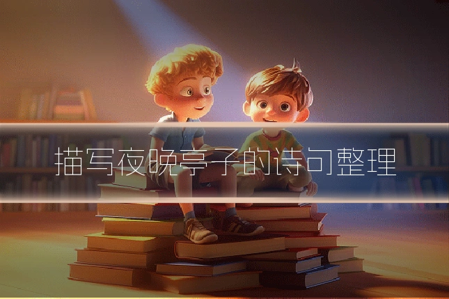 描写夜晚亭子的诗句整理