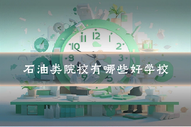 石油类院校有哪些好学校
