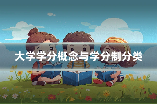 大学学分概念与学分制分类