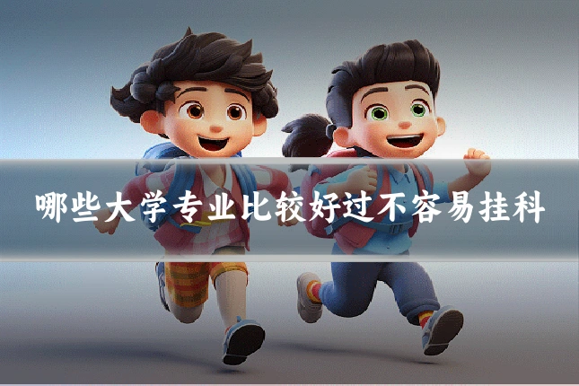 哪些大学专业比较好过不容易挂科