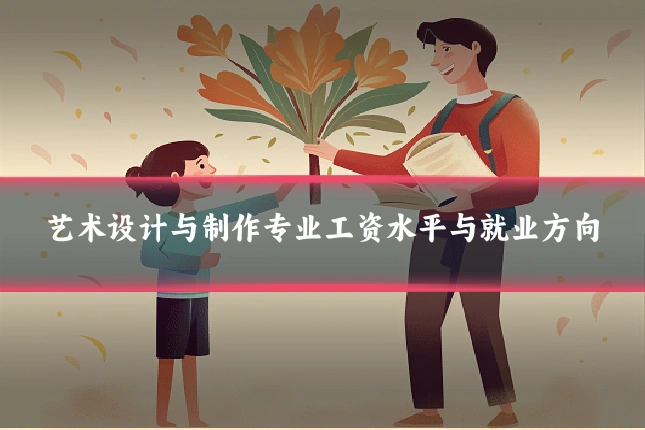 艺术设计与制作专业工资水平与就业方向