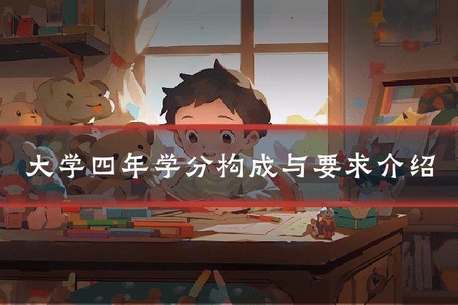 大学四年学分构成与要求介绍