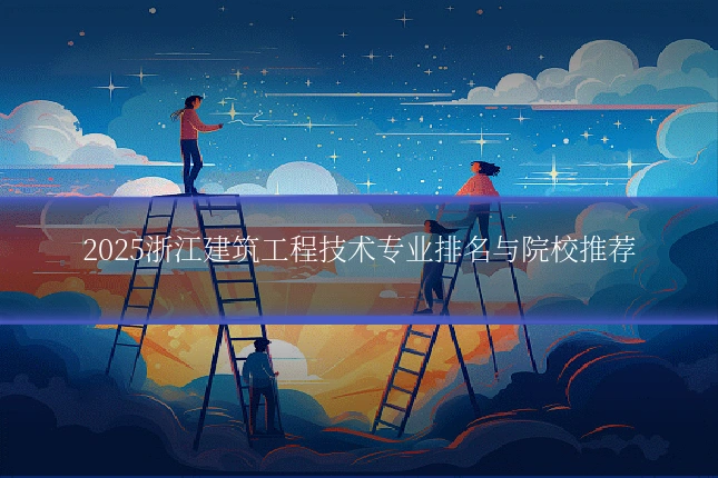 2025浙江建筑工程技术专业排名与院校推荐
