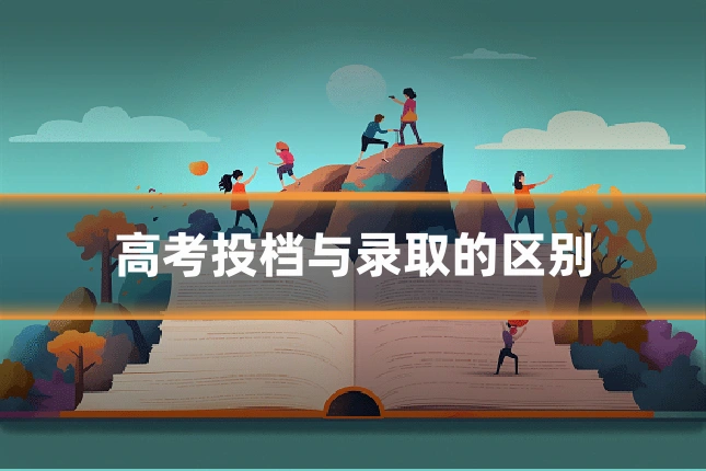 高考投档与录取的区别