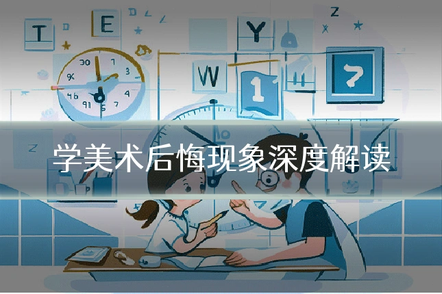 学美术后悔现象深度解读