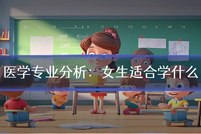 医学专业分析：女生适合学什么