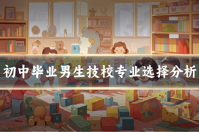 初中毕业男生技校专业选择分析