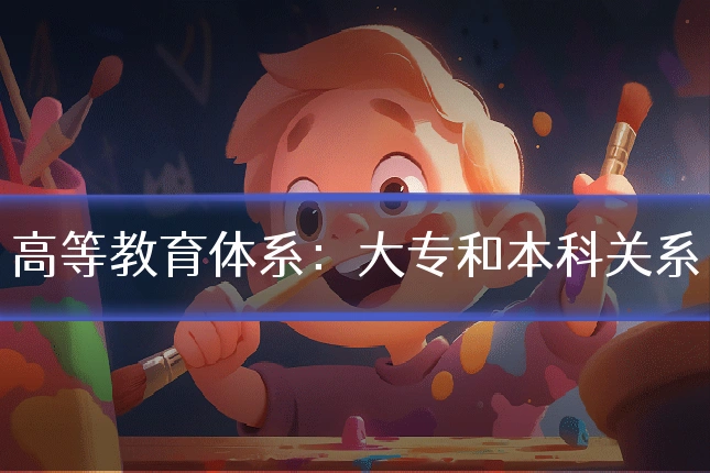 高等教育体系：大专和本科关系