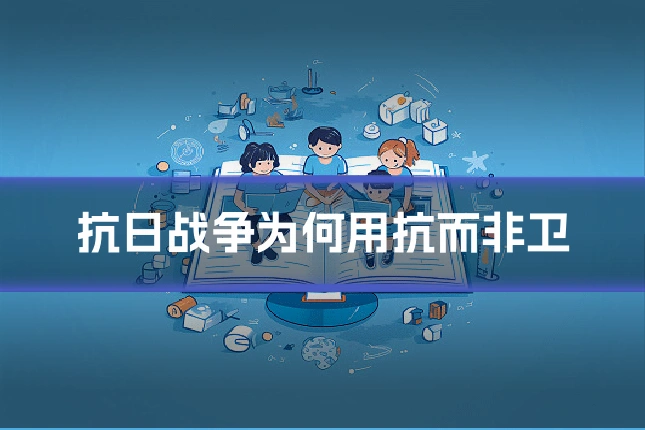 抗日战争为何用抗而非卫