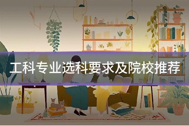 工科专业选科要求及院校推荐