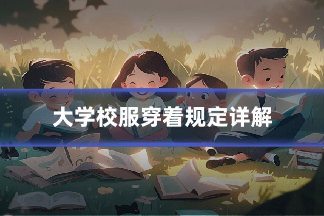 大学校服穿着规定详解