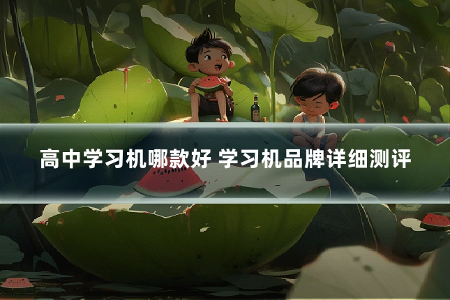 高中学习机哪款好 学习机品牌详细测评