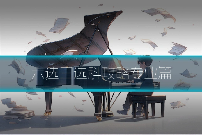 六选三选科攻略专业篇