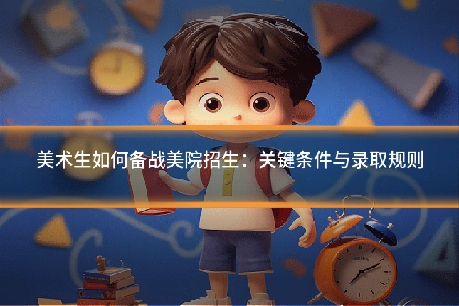 美术生如何备战美院招生：关键条件与录取规则