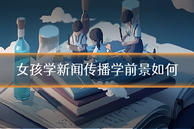 女孩学新闻传播学前景如何