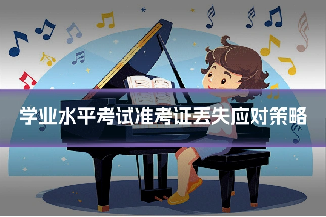 学业水平考试准考证丢失应对策略