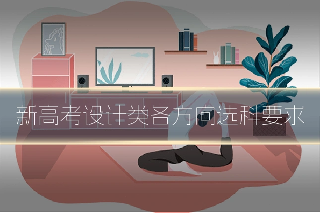 新高考设计类各方向选科要求